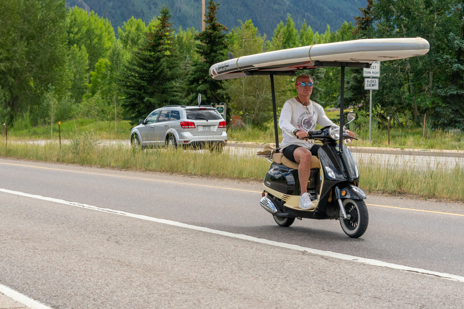 Two wheels will do